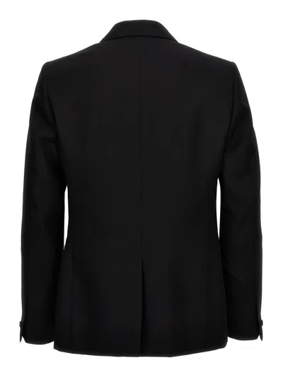 Givenchy Peack Lapel Blazer In Black