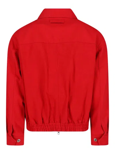 Dunst Giacca Bomber Zip In Red