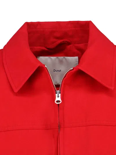 Dunst Giacca Bomber Zip In Red
