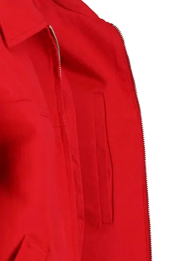Dunst Giacca Bomber Zip In Red