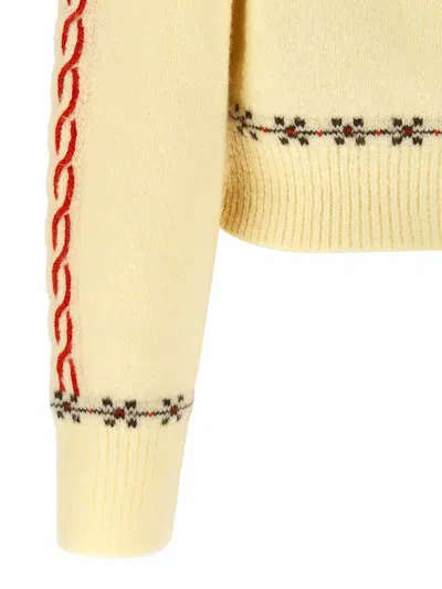 Guest In Residence Cloud Chalet Fair Isle Wool And Cashmere-blend Cardigan In Neutral