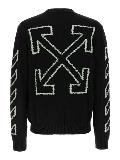 Off-white Sweater Men In Black
