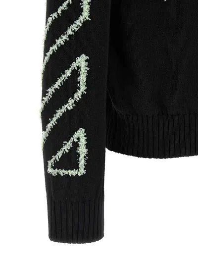 Off-white Sweater Men In Black