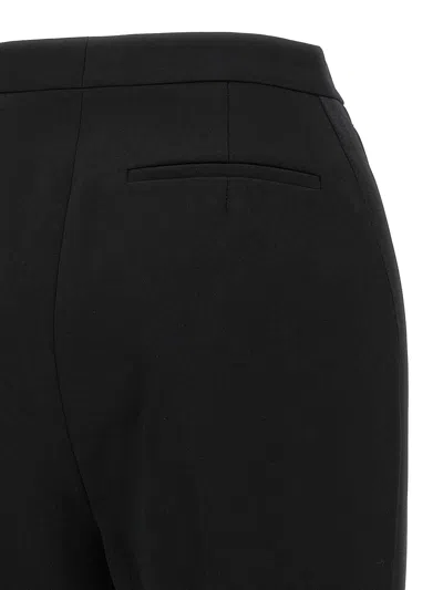 Givenchy Wool Trousers With High Waist And Wide Leg In Black