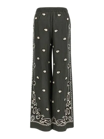 P.a.r.o.s.h Beach26 Pants Green In Green