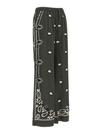 P.a.r.o.s.h Beach26 Pants Green In Green