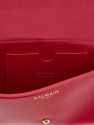 Balmain Fuchsia Shuffle Crossbody Bag In Multi
