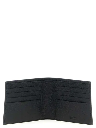 Ferragamo Monogram Wallet In Black