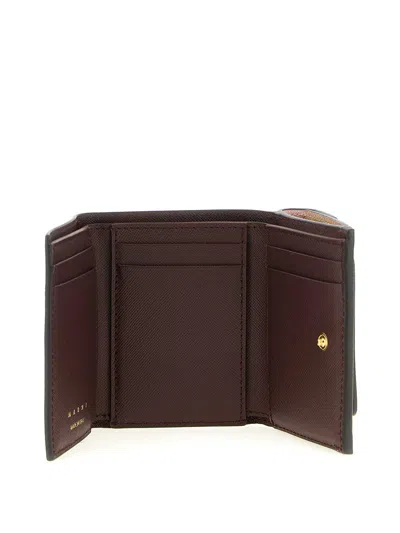 Marni Trifold Wallet Wallets And Card Holders Multicolor In Multi