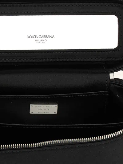 Dolce & Gabbana Medium Shoulder Bag In Black