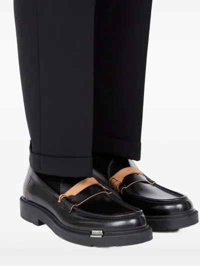 Maison Margiela Sophisticated Loafers For Men In Black