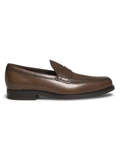 Tod's Formal Classic Loafer In Brown