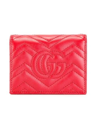 Shop Gucci Gg Marmont Card Case