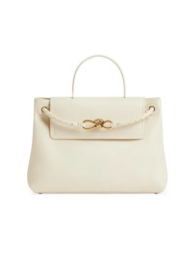Bottega Veneta Ciao Ciao Knot Detail Leather Top Handle Bag