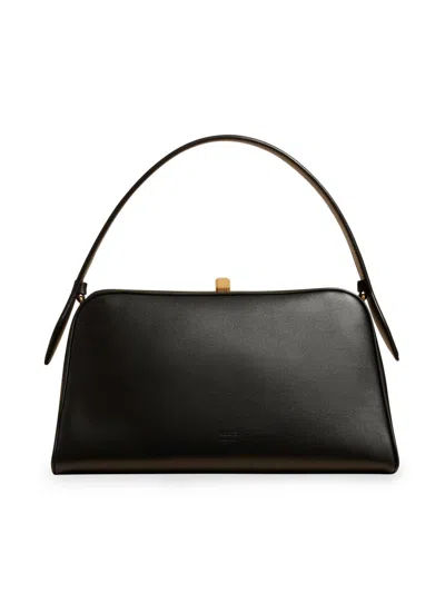 Khaite Cate Top Handle Bag In Black