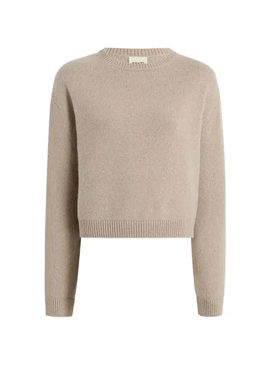 Khaite Marguax Cashmere Sweater In Brown