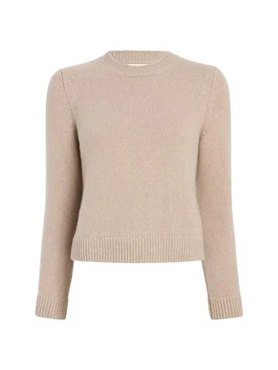 Khaite Marguax Cashmere Sweater In Neutral