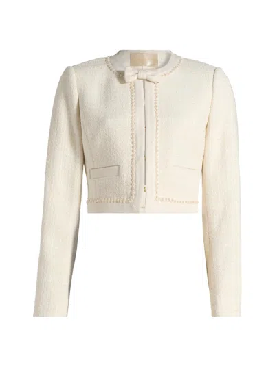 Loveshackfancy Ralphette Jacket In Neutral
