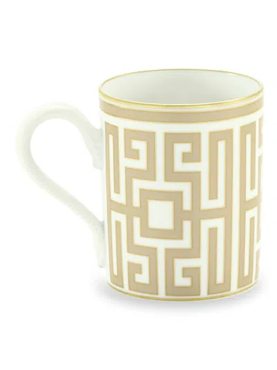 Ginori 1735 Labirinto By Gio Ponti Impero Mug In Gold
