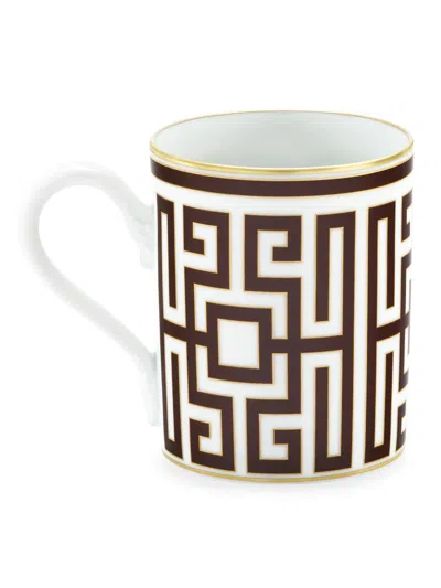 Ginori 1735 Labirinto By Gio Ponti Impero Mug In Brown