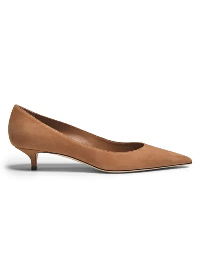Jimmy Choo Women Brown Pointed Toe Pumps, 3.5 Luxury Pumps & Heels For Women Darveys