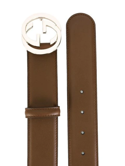 Shop Gucci Gg Buckle Belt