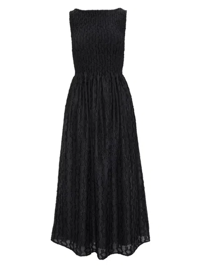 Hill House Home The Maternity Cosima Nap Dress Black Jersey