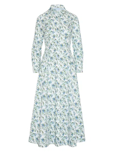 Hill House Home The Alandra Dress In Blue