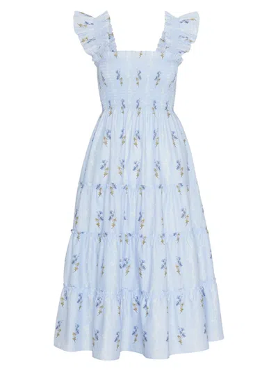 Hill House Home The Ellie Nap Dress In Blue