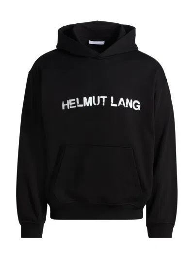 Helmut Lang Stencil Logo Graphic Hoodie In Animal Print