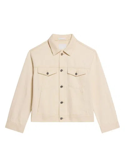Helmut Lang Classic Denim Trucker Jacket In Neutral