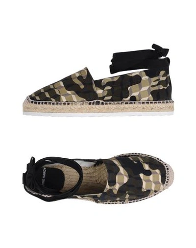 Shop Pierre Hardy Espadrilles In Military Green