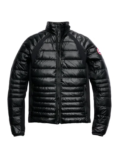 Canada Goose Hybridge Zip-front Jacket In Black