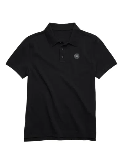 Canada Goose Men Beckley Cotton Polo Shirt In Black