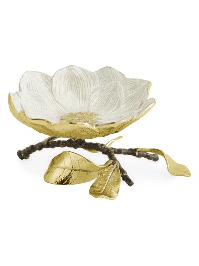 Michael Aram Vintage Bloom Dish In Gold