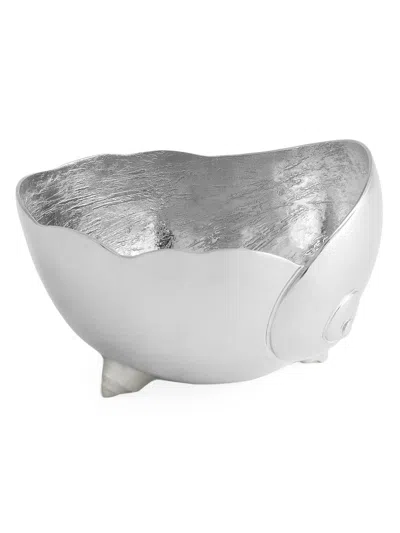 Michael Aram Ocean Reef Small Moon Shell Bowl In Gray