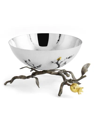 Michael Aram Pomegranate Small Bowl In Silver