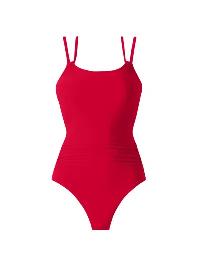 Magicsuit Solid Sigourney Swimsuit In Red