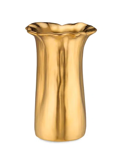 Aerin Valera Small Vase In Gold