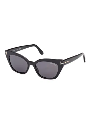 Tom Ford Juliette Sunglasses In Black
