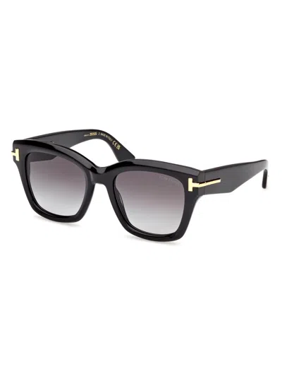 Tom Ford Ft1329 Oversized Square Frame Sunglasses In Black