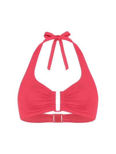 Eres Dédicace Bikini Top In Red
