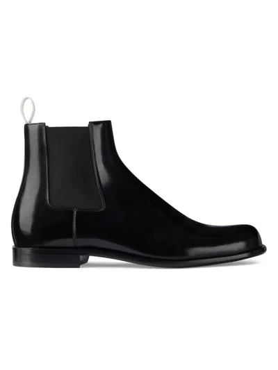 Givenchy Man Ankle Boots Black Size 9 Calfskin In Black