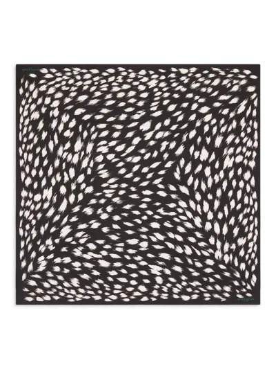 Givenchy Patterned Scarf In Black