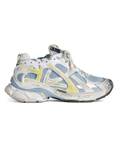 Balenciaga Sneaker Runner In Polyurethane And Polyester In Multi