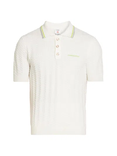 Casablanca Mini Short Sleeve T-shirt For Men In White