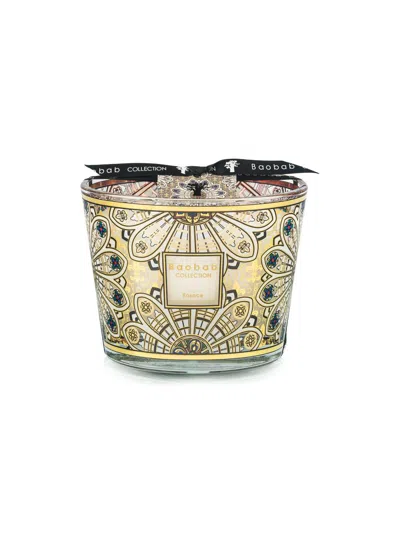 Baobab Collection Rosace Candle In Brown