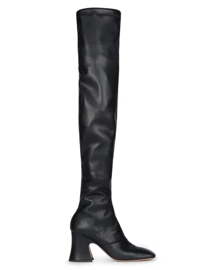 Chloé Janis 80 Over-the-knee Leather Boots In Multi