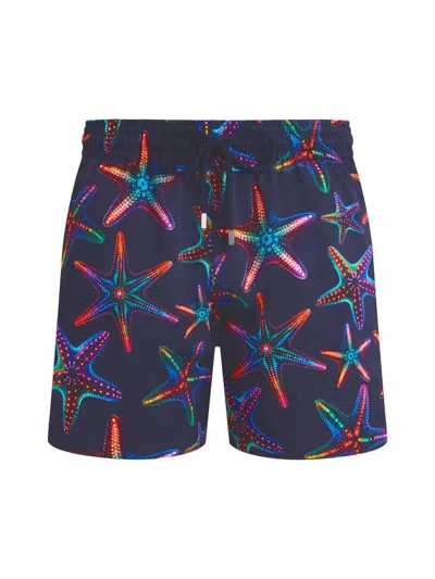 Vilebrequin Drawstring Swimming Trunks In Blue