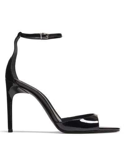 Schutz Ankle-strap Sandals In Black